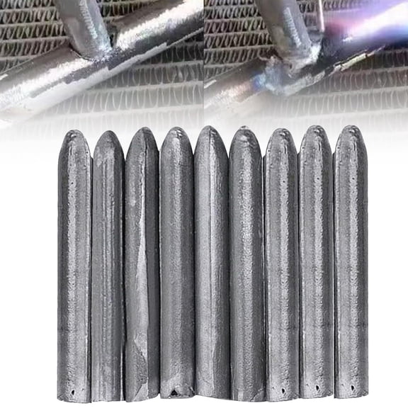 Low Temperature Universal Welding Rod, Easy Melt Solder Sticks for Aluminum Copper Iron Stainless Steel, Multipurpose Welding Supplies for All Metals(9 Pcs)