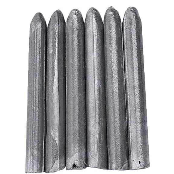 Low Temperature Universal Welding Rod Sticks,3/6/9 PCS Easy Melt Welding Rods,Metal Melt Solder Pipe Tools,Electrode Aluminum Rod for Stainless Steel Iron,Lighter is Available(3")(Grey*6)