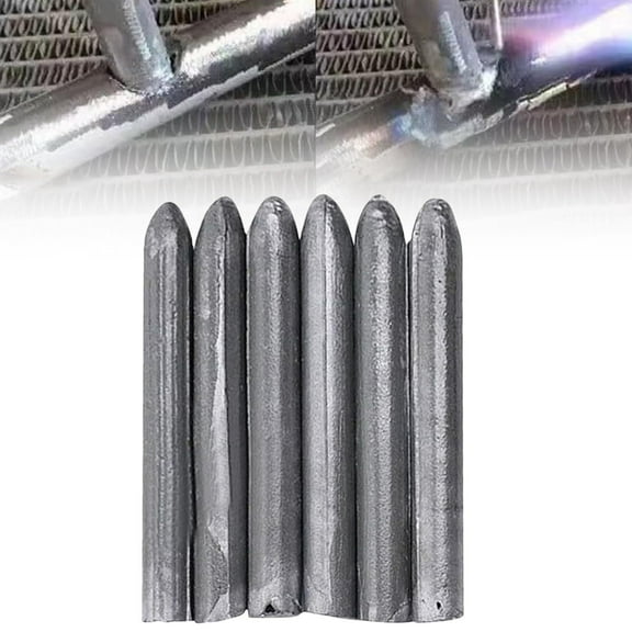 Low Temperature Welding Rods - 6 Pack Universal Easy Melt Soldering Sticks for Aluminum, Copper, Stainless Steel, and PVC - DIY Repair Kit