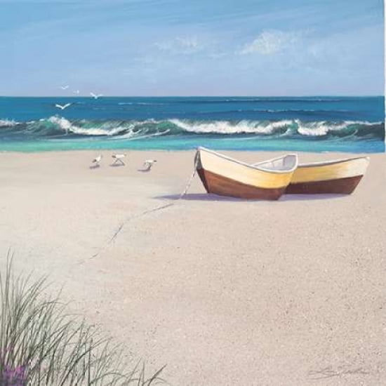 Low Tide Canvas Art - Lin Seslar (24 x 24)