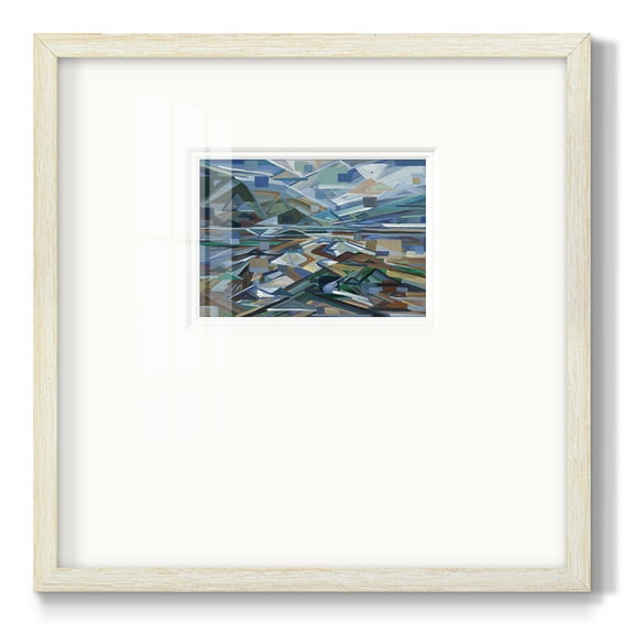 Low Tide-Premium Framed Print