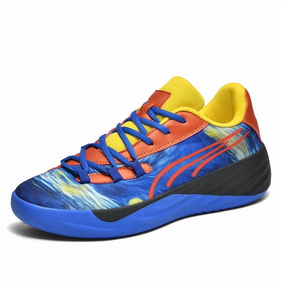 Low-Top Breathable Running Sneakers for Men, Lightweight And Shock-Absorbing Non-Slip Basketball Shoes, Fashionable Sports Footwear for 2026