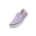 thumbnail image 1 of Low-Top Slip Ons Women's Fashion Sneakers Casual Canvas Sneakers for Women Comfortable Flats Breathable Padded Insole Slip on Sneakers Women Low Slip on Shoes, 1 of 6