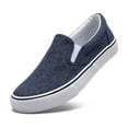 thumbnail image 1 of Low-Top Slip Ons Women's Fashion Sneakers Casual Canvas Sneakers for Women Comfortable Flats Breathable Padded Insole Slip on Sneakers Women Low Slip on Shoes, 1 of 6