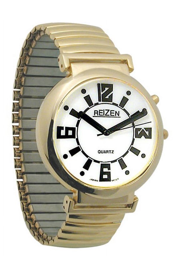 Low Vision Watch White Face - Exp. Band