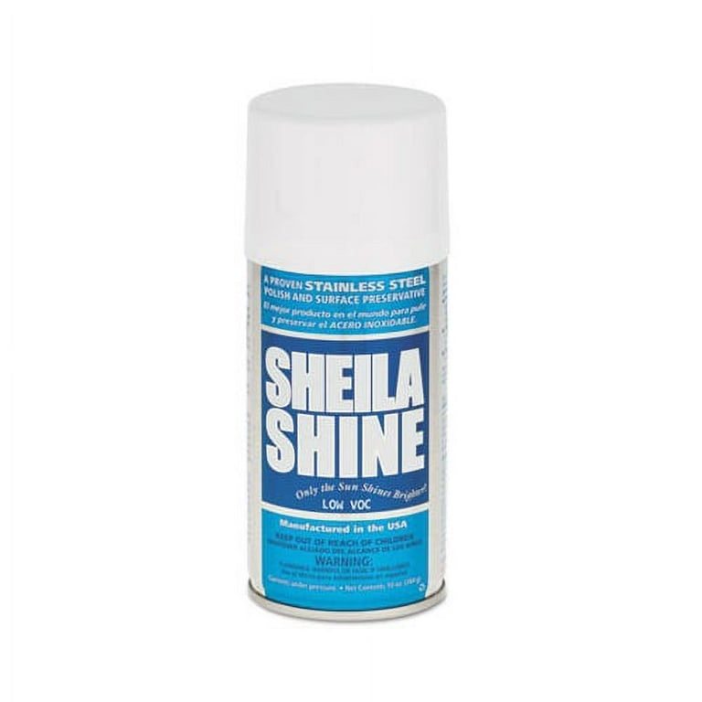 Low VOC Stainless Steel Cleaner and Polish, 10 oz Spray Can, 12/Carton Low VOC Stainless Steel Cleaner and Polish, 10 oz Spray Can, 12/Carton