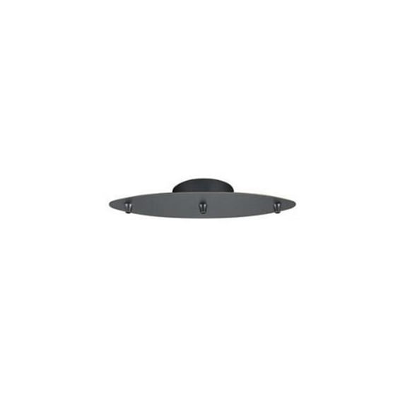 Low Voltage 3 Light Canopy - Dark Bronze