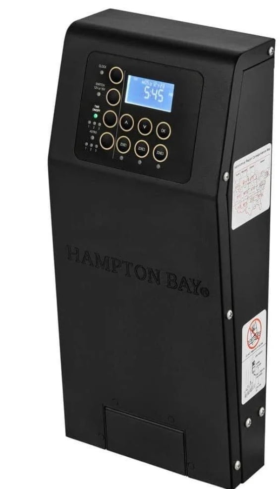 Low-Voltage 300-Watt Metal Landscape Lighting Transformer