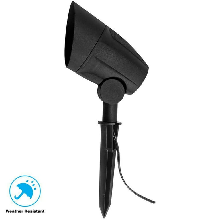Low Voltage 50-Watt Black Outdoor Landscape Flood Light T3 Halogen Bulb Low Voltage 50-Watt Black Outdoor Landscape Flood Light T3 Halogen Bulb