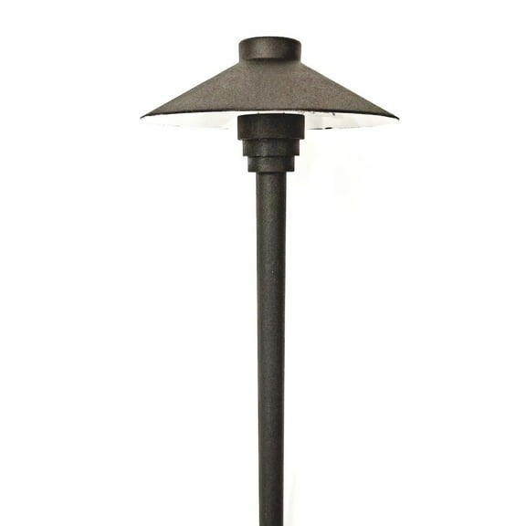 Low Voltage Black Outdoor Landscape Small Mushroom Pathway Light