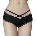 thumbnail image 1 of Low Waist Sexi Mature Girls Tight Ladies Size Sex Lace Trim Spandex Pantys Brief Underwear For Women, 1 of 2