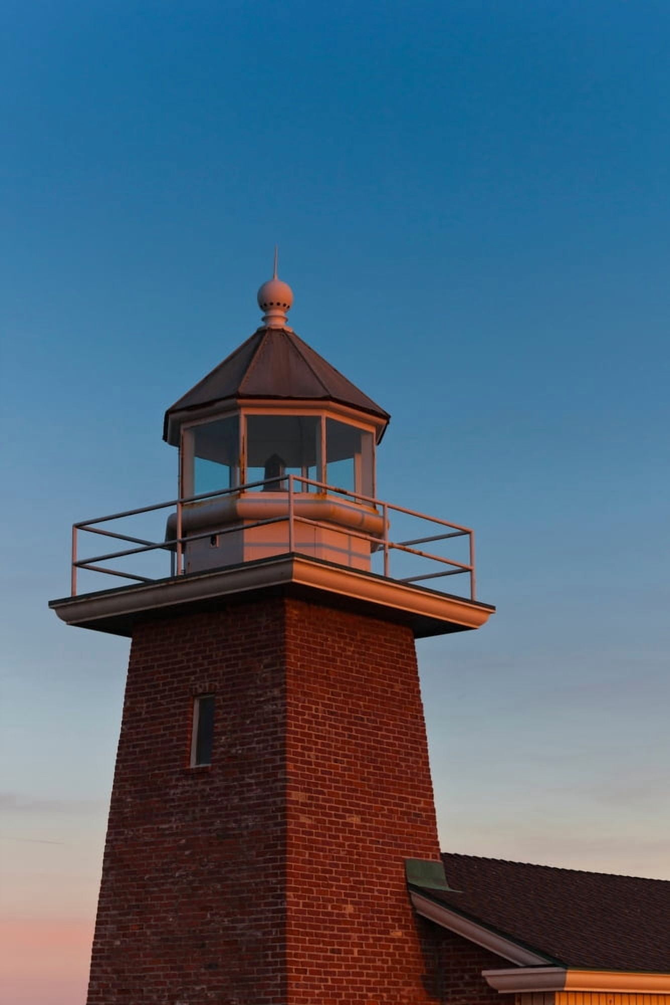 Low angle view of a lighthouse museum Santa Cruz Surfing Museum Lighthouse Field State Beach Santa Cruz California USA Canvas Art - Panoramic Images (36 x 12)