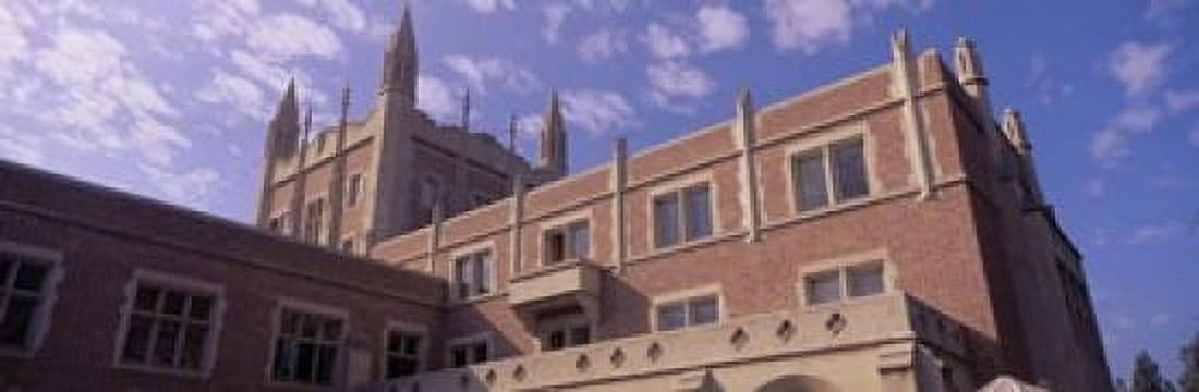 Low angle view of Kerckhoff Hall University of California Los Angeles California USA Canvas Art - Panoramic Images (18 x 6)