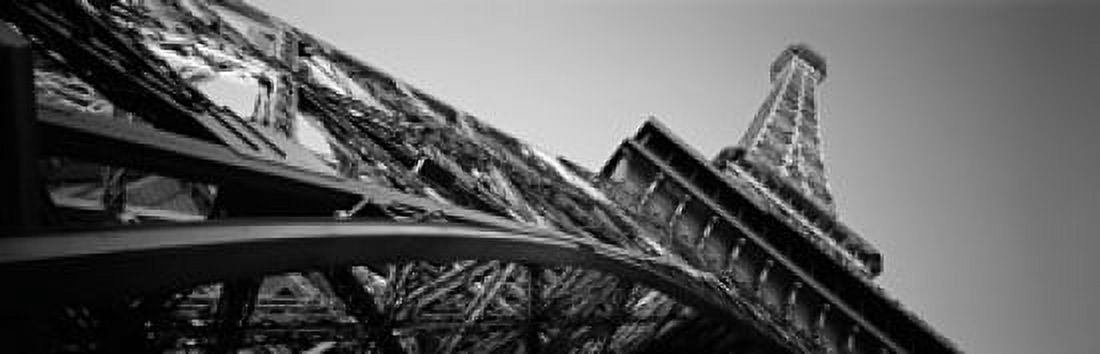 Low angle view of Las Vegas Replica Eiffel Tower Paris Las Vegas Las Vegas Nevada USA Canvas Art - Panoramic Images (18 x 6)