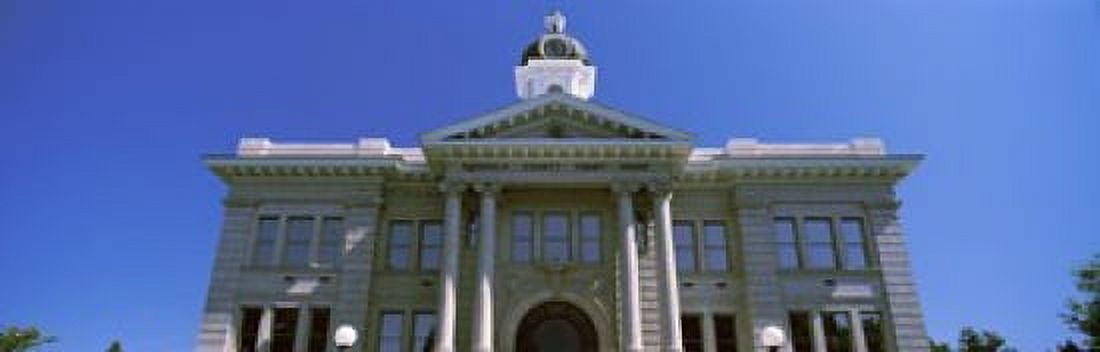 Low angle view of Missoula County Courthouse Missoula Montana USA Canvas Art - Panoramic Images (36 x 12)