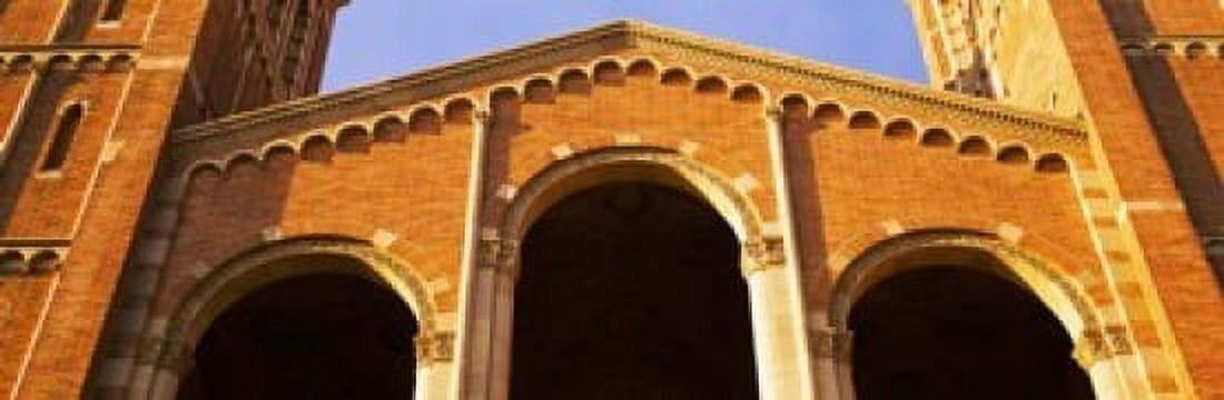 Low angle view of Royce Hall University of California Los Angeles California USA Canvas Art - Panoramic Images (18 x 6)