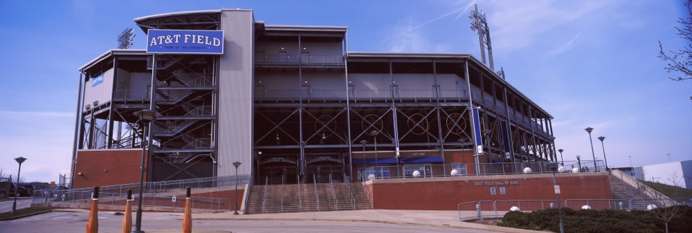 Low angle view of a baseball stadium AT&T Field Chattanooga Tennessee USA Canvas Art - Panoramic Images (36 x 12)