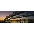 thumbnail image 1 of Low angle view of a bridge across a river  New Orleans  Louisiana  USA Poster Print by  - 36 x 12, 1 of 1