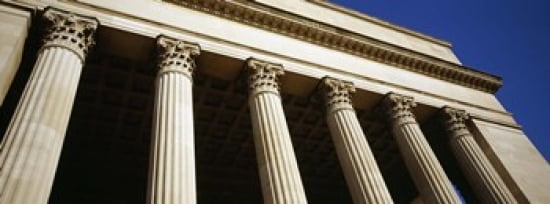 Low angle view of a building 30th Street Station Philadelphia Pennsylvania USA Canvas Art - Panoramic Images (30 x 12)