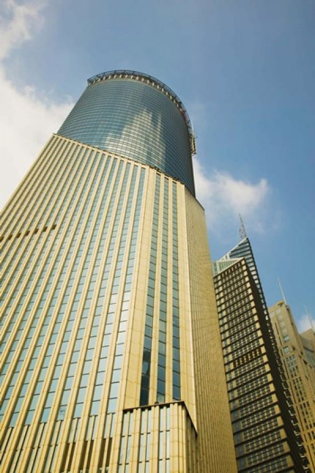 Low angle view of a building Bank of China Tower Century Avenue Pudong Shanghai China Canvas Art - Panoramic Images (24 x 36)