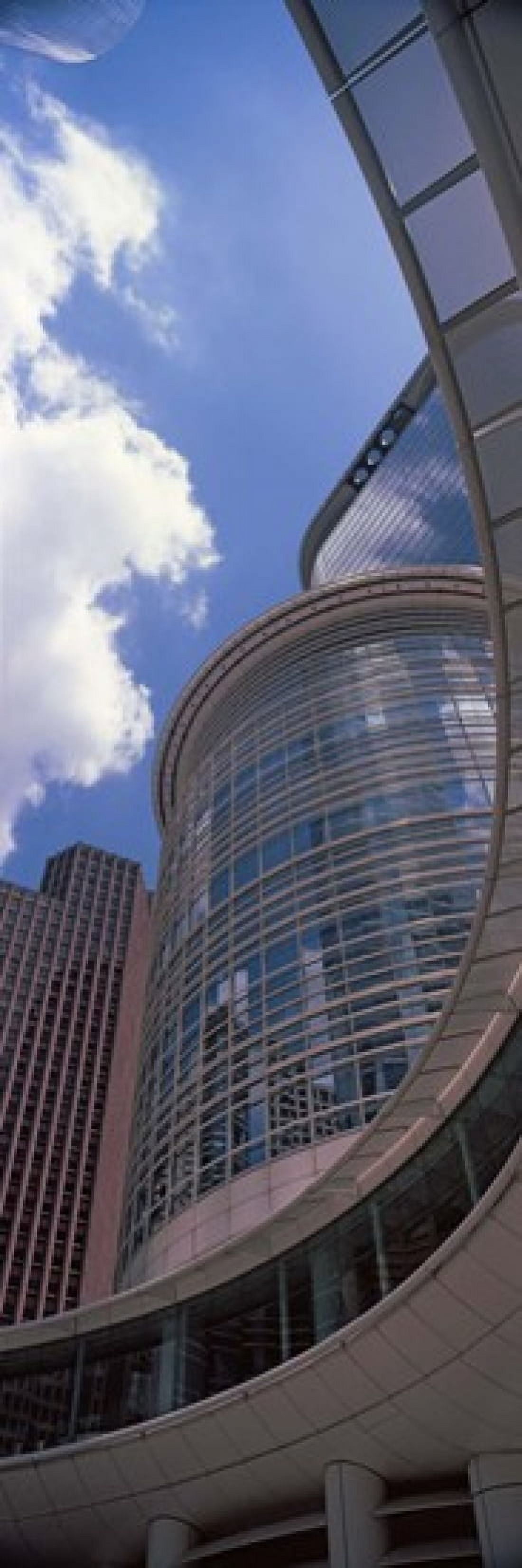 Low angle view of a building Chevron Building Houston Texas USA Canvas Art - Panoramic Images (18 x 6)