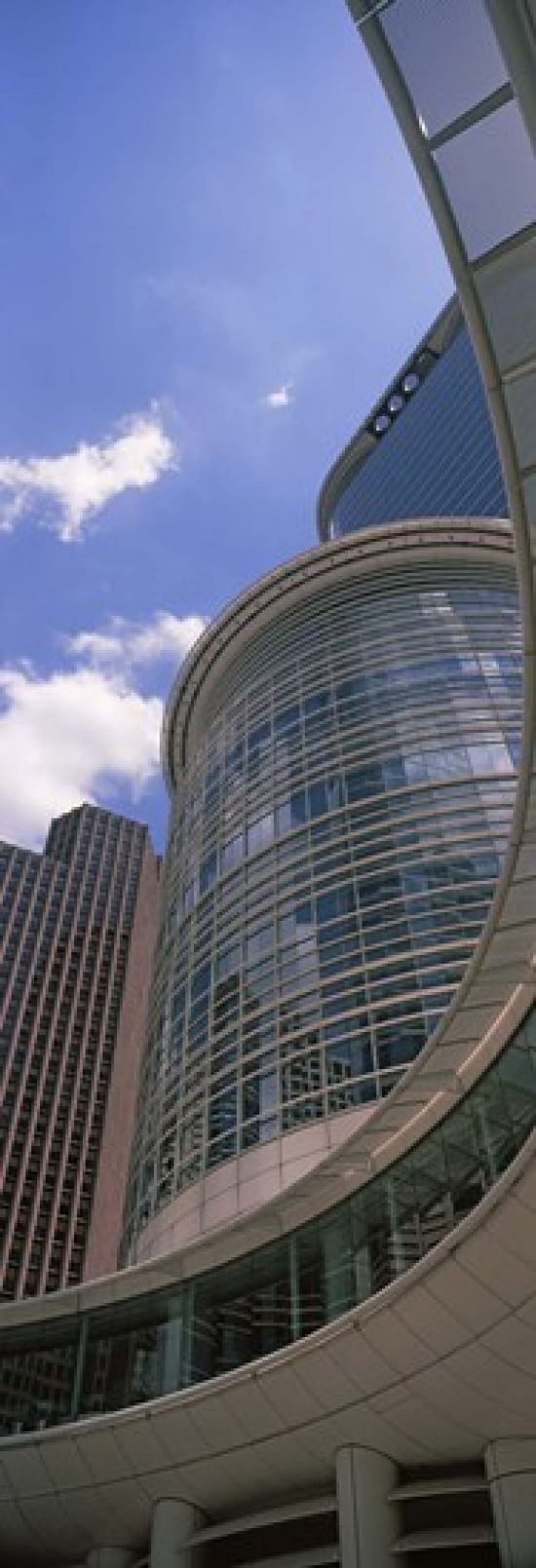 Low angle view of a building Chevron Building Houston Texas USA Canvas Art - Panoramic Images (18 x 7)