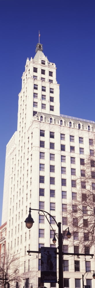 Low angle view of a building Lincoln American Tower Memphis Tennessee USA Canvas Art - Panoramic Images (27 x 9)