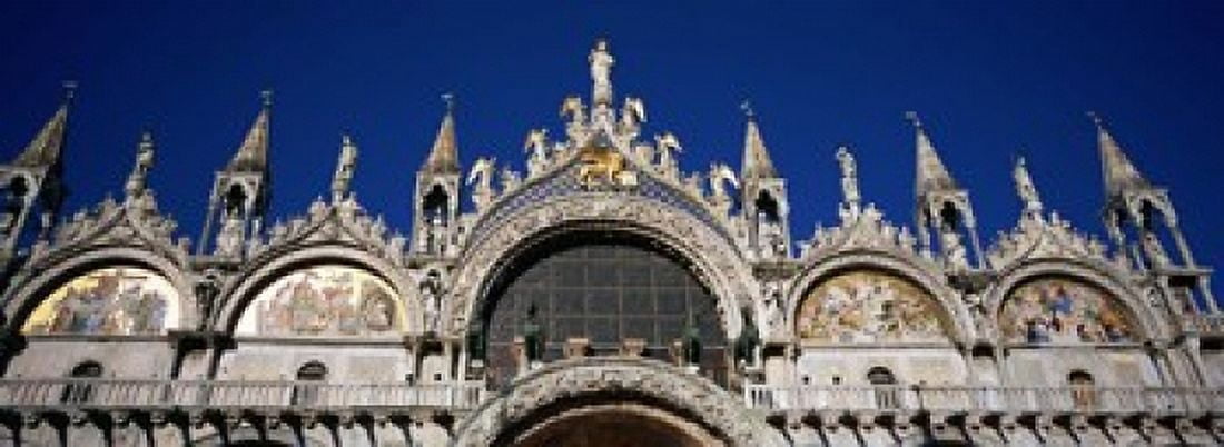 Low angle view of a building Venice Italy Canvas Art - Panoramic Images (18 x 7)