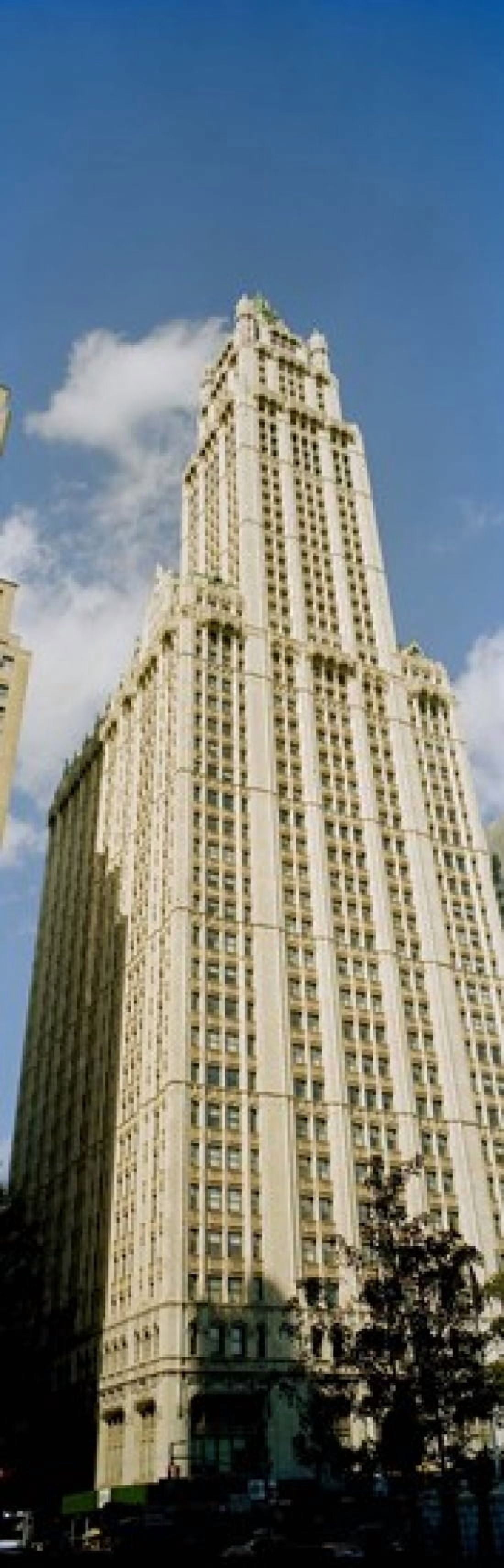 Low angle view of a building Woolworth Building Manhattan New York City New York State USA Canvas Art - Panoramic Images (18 x 6)