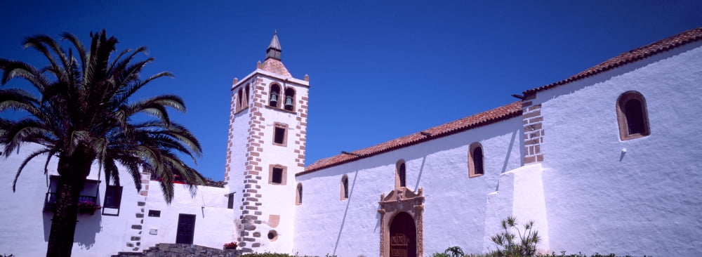 Low angle view of a church Antigua Fuerteventura Canary islands Spain Canvas Art - Panoramic Images (27 x 9)