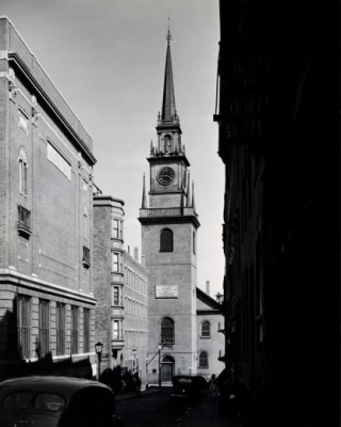 Low angle view of a clock tower Boston Massachusetts USA Canvas Art - (18 x 24)
