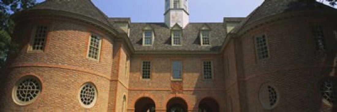 Low angle view of a government building Capitol Building Colonial Williamsburg Virginia USA Canvas Art - Panoramic Images (18 x 6)