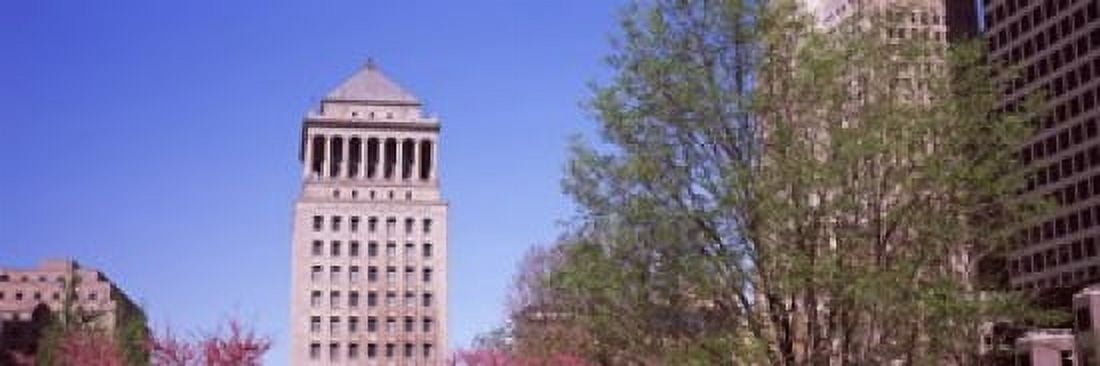 Low angle view of a government building Civil Courts Building St Louis Missouri USA Canvas Art - Panoramic Images (18 x 6)
