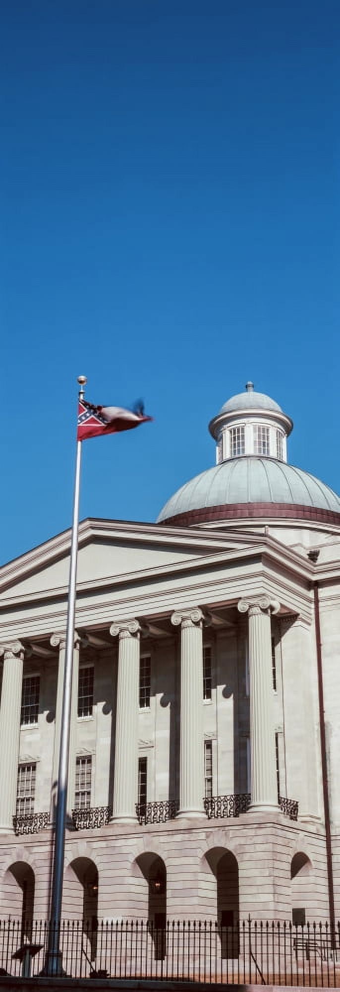 Low angle view of a government building Old Mississippi State Capitol Jackson Mississippi USA Canvas Art - Panoramic Images (36 x 12)