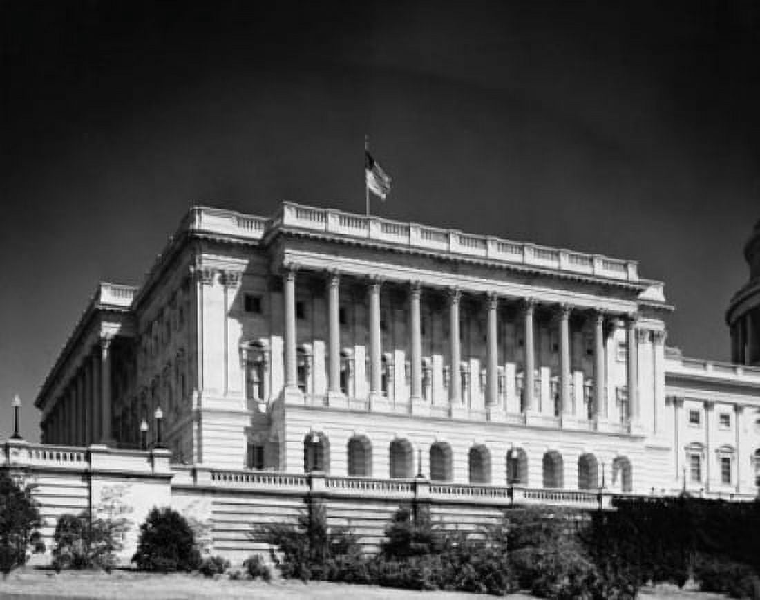 Low angle view of a government building Senate Building Washington DC USA Canvas Art - (18 x 24)