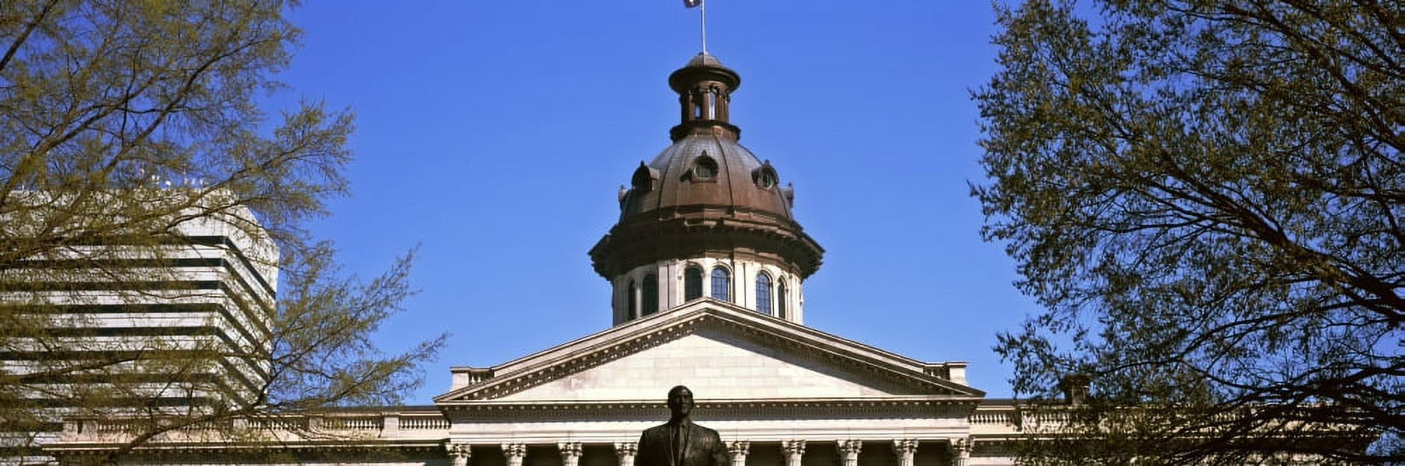 Low angle view of a government building South Carolina State House Columbia South Carolina USA Canvas Art - Panoramic Images (27 x 9)