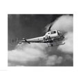 thumbnail image 1 of Low angle view of a helicopter in flight in the sky  Bell Helicopter -24 x 18- Poster Print, 1 of 1