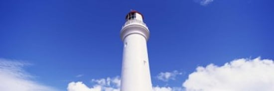 Low angle view of a lighthouse Cape Otway Lighthouse Great Ocean Road Victoria Australia Canvas Art - Panoramic Images (36 x 12)