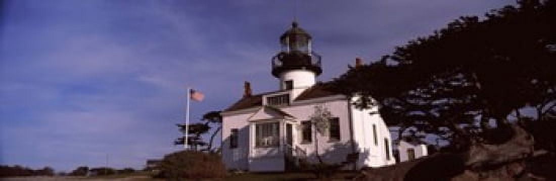 Low angle view of a lighthouse Point Pinos Lighthouse Pacific Grove Monterey County California USA Canvas Art - Panoramic Images (18 x 6)