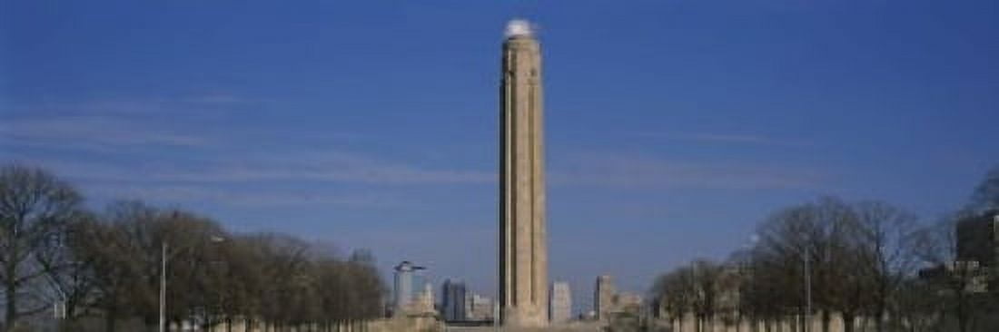 Low angle view of a monument in a park Liberty Memorial Kansas City Missouri USA Canvas Art - Panoramic Images (18 x 6)