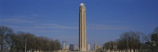 Low angle view of a monument in a park Liberty Memorial Kansas City Missouri USA Canvas Art - Panoramic Images (36 x 12)
