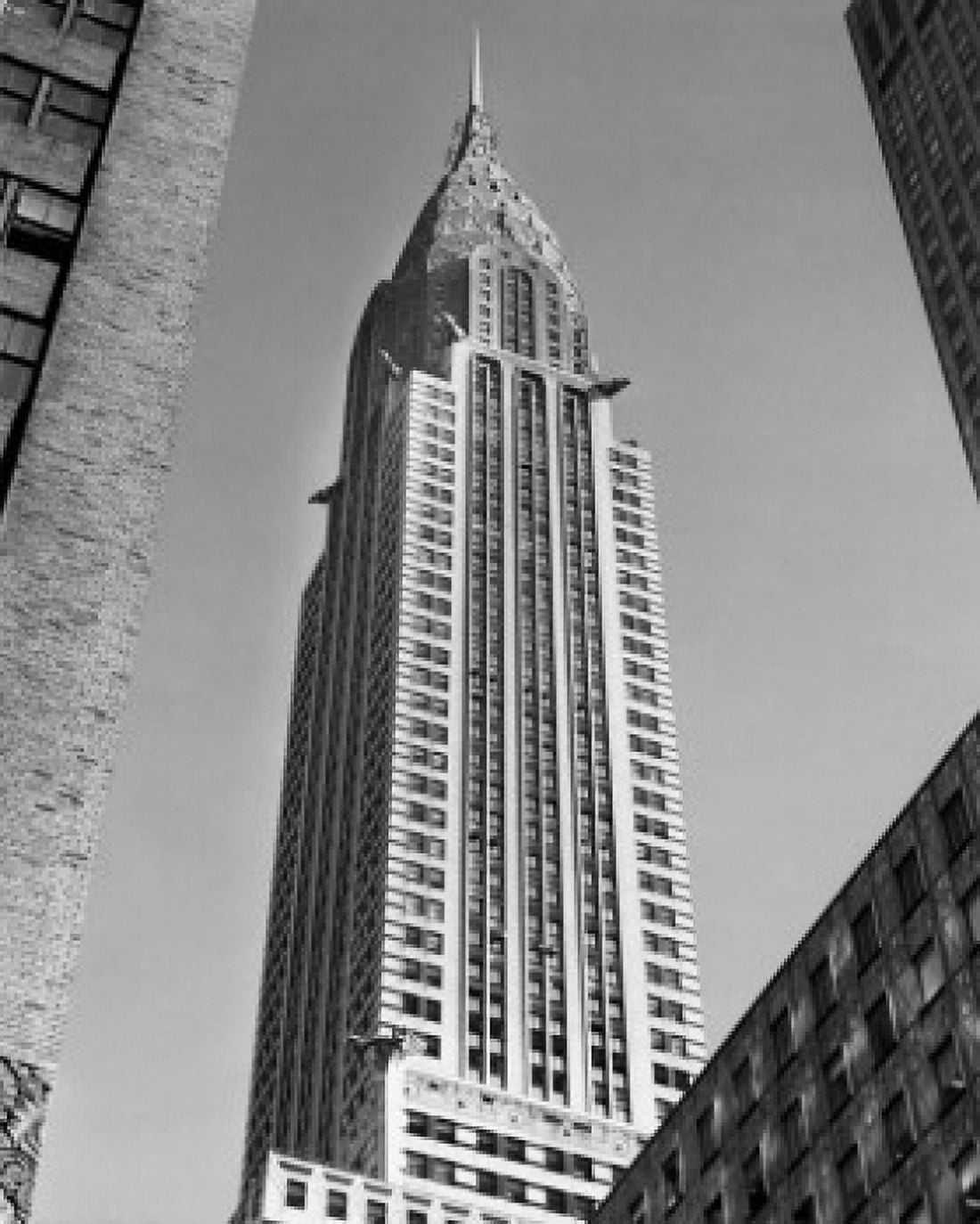 Low angle view of a skyscraper Chrysler Building Manhattan New York City New York USA Canvas Art - (18 x 24)