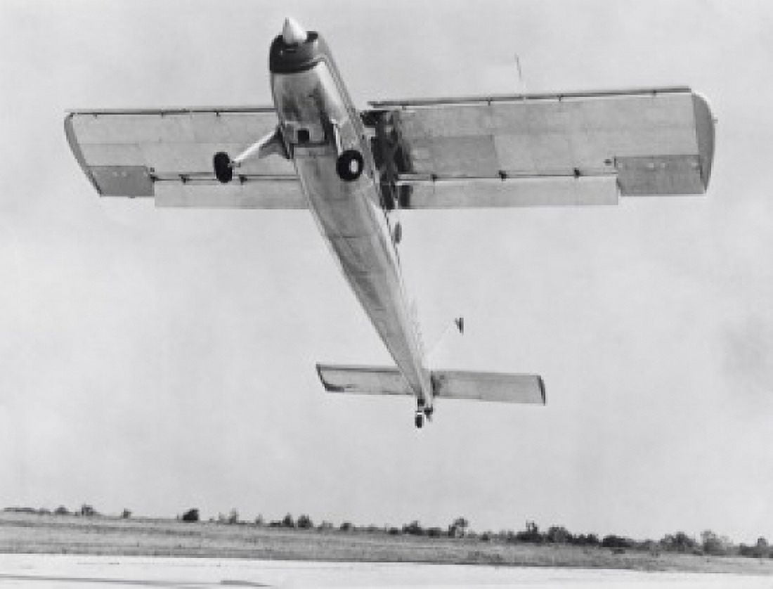 Low angle view of an aircraft in flight Helio Carrier Mark II Canvas Art - (18 x 24)