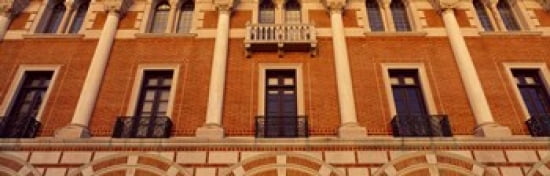 Low angle view of an educational building Rice University Houston Texas USA Canvas Art - Panoramic Images (36 x 12)
