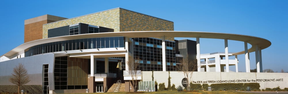 Low angle view of an entertainment building Long Center for the Performing Arts Austin Texas USA Canvas Art - Panoramic Images (36 x 12)