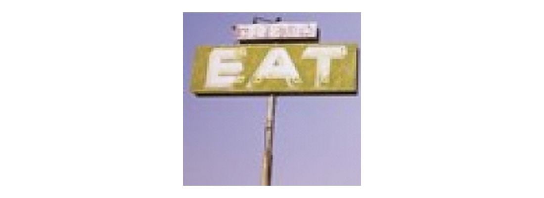 Low angle view of an old sign board Highway 395 California USA Canvas Art - Panoramic Images (18 x 7)