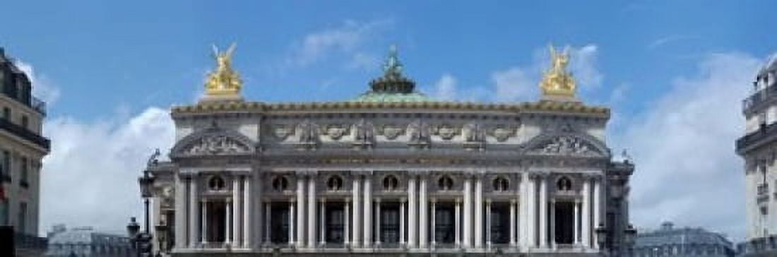 Low angle view of an opera house Opera Garnier Paris Ile-de-France France Canvas Art - Panoramic Images (18 x 6)