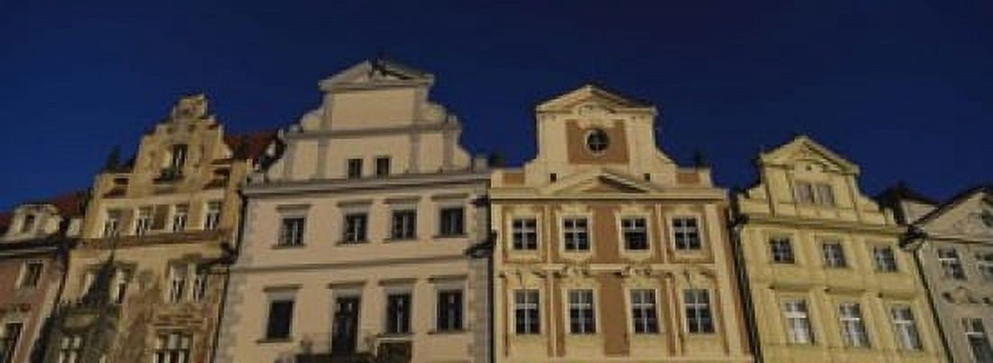 Low angle view of buildings Prague Old Town Square Old Town Prague Czech Republic Canvas Art - Panoramic Images (18 x 7)