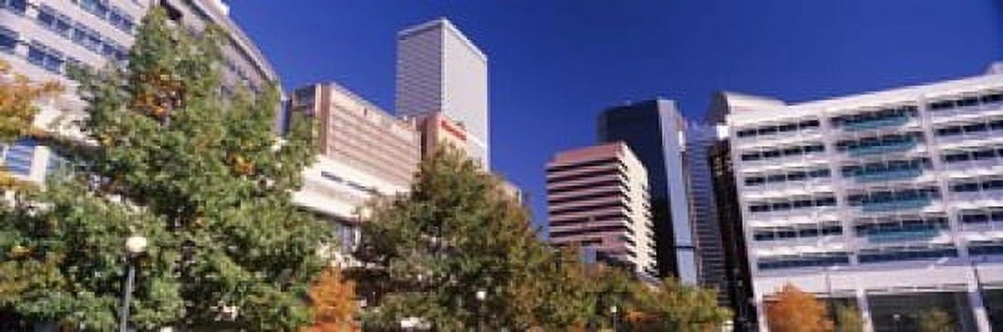 Low angle view of buildings in a city Sheraton Downtown Denver Hotel Denver Colorado USA Canvas Art - Panoramic Images (18 x 6)