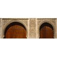 thumbnail image 1 of Low angle view of carving on arches of a palace, Court Of Lions, Alhambra, Granada, Andalusia, Spain Poster Print (18 x 7), 1 of 1